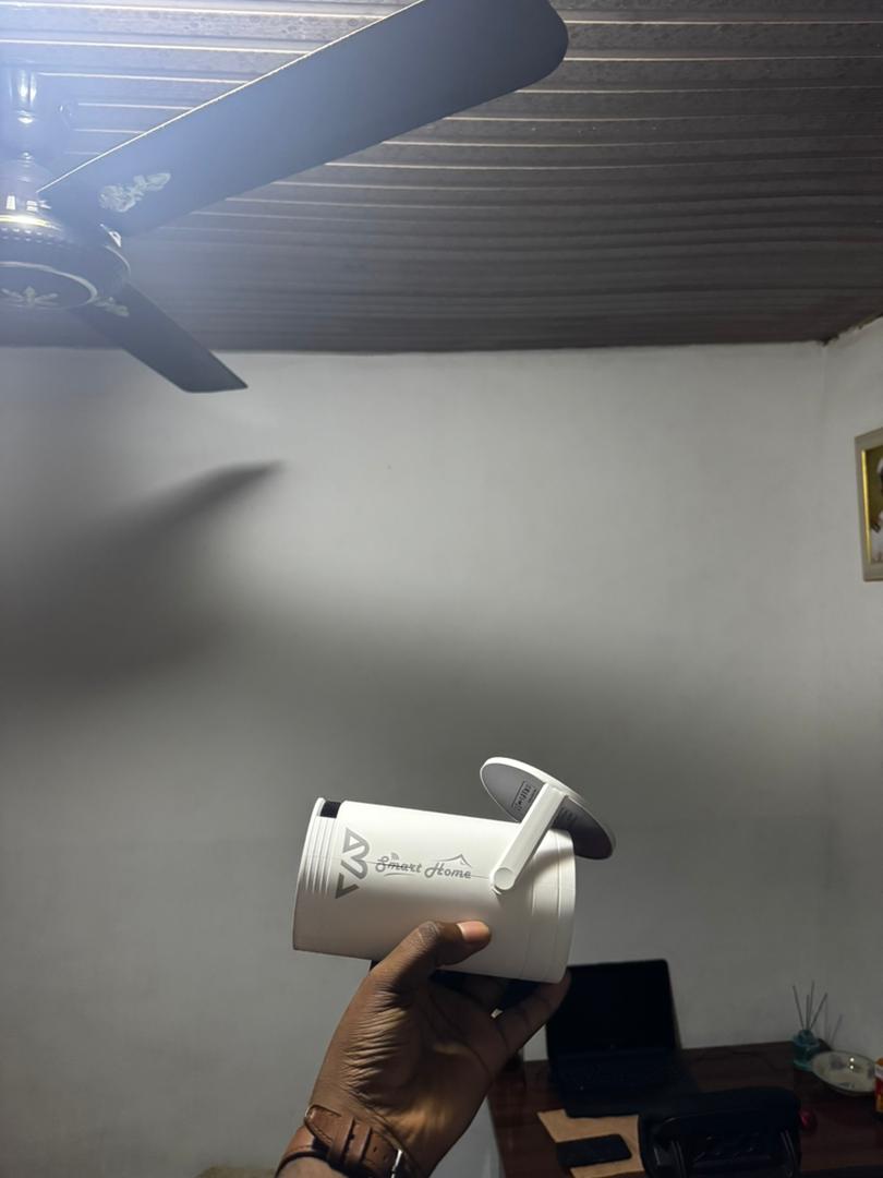 BSmart Home 4K Projector showcasing 4K resolution quality